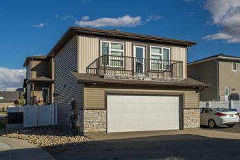Select homes & suites share a garage